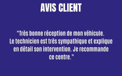 ⭐ Avis Client !