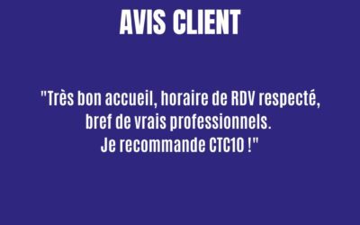 ⭐ ⭐⭐ Avis client⭐ ⭐ ⭐