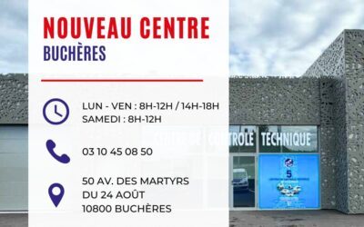 📣 NOUVEAU CENTRE À BUCHÈRES 📣